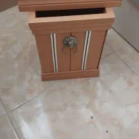 1عدد جا دستمال کاغذی  وسطل زباله