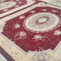 یک جفت فرش 12متری تمام نخ|فرش|لالجین, |دیوار