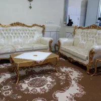 مبلمان هفت نفره با میز و عسلی