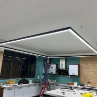 قطعات خام لاین نوری لاینر نور خطی لوستر|مصالح و تجهیزات ساختمان|اسالم, |دیوار