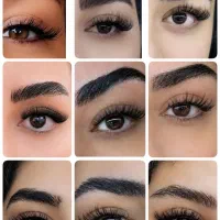 اکستنشن مژه ولیفت مژه ابرو باتخفیف ویژه مراجعه اول