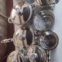 سرویس قابلمه استیل بلاژیو اصل ایتالیا|ظروف پختوپز|اصفهان, بهارستان|دیوار