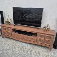 میز تلویزیون سندبلاست پتینه