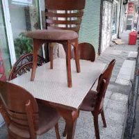 میز ناهارخوری ۴ نفره چوب