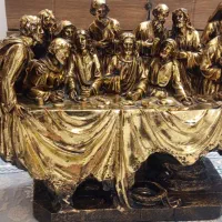 دکوری شام آخر باروکش طلا