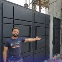 خرید و فروش انواع دربهای حیاط نو و دست دوم