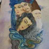 نقاشی ابرنگ