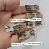 حک گردنبند چشم یار استیل رنگ ثابت