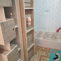 تخت خواب و کمد سه تیکه