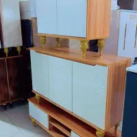 ست سه تیکه جاکفشی/اینه کنسول/میز