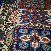 یک جفت زرنیم دستباف ابریشم|فرش|تهران, اختیاریه|دیوار
