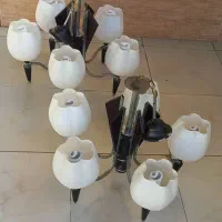 لوستر5شاخه|لوستر و چراغ آویز|گرگان, |دیوار