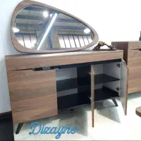 سرویس کامل آینه کنسول نقد و اقساط|بوفه، ویترین، کنسول|شاهین‌شهر, خانه کارگر|دیوار
