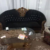 مبل هفت نفره در حد نو|مبلمان خانگی و میز عسلی|کرمانشاه, |دیوار