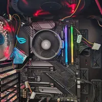 کیس گیمینگ و رندرینگ حرفه ای x570-F ROG + 3400G|رایانه رومیزی|تهران, سعادت‌آباد|دیوار