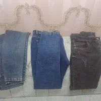 ۳ عدد شلوار جین در حد نو