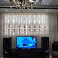 پرده حریر گیپور ترک