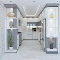 طراحی و اجرای کابینت وکمد دیواری ام دی اف|خدمات پیشه و مهارت|برازجان, |دیوار