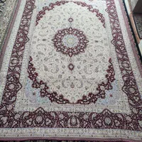 روفرشی مخمل ابریشمی ۱۲ متری نادر بافت یزد کد۳۰۵|روفرشی|ری, شهرری|دیوار