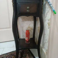 میز تلفن چوبی نیم بوفه مهاجران