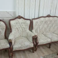 فروش مبل ۹نفره سلطنتی|مبلمان خانگی و میز عسلی|نهبندان, |دیوار