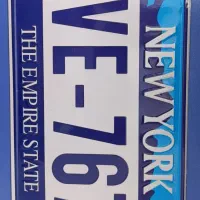 پلاک نیویورک...برای دوچرخه و موتور