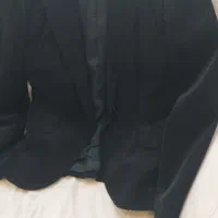 کت زارا مشکی مخمل کبریتی|لباس|تهران, باغ فیض|دیوار