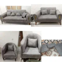 مبل راحتی هفت نفره همراه میز