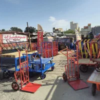 گاری تره بار چهار چرخ دستی حمل (تره باری) ارسال به|ابزارآلات|ری, بازار آهن|دیوار