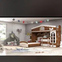 ساخت انواع تخت دو طبقه|تخت و سرویس خواب|قم, قلعه کامکار|دیوار