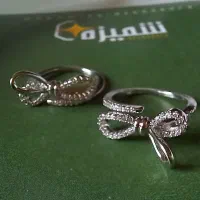 انگشتر استیل پاپیونی