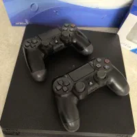 کنسولPS4 SLIM با حافظه 500 دودسته+با بازی وگارانتی|کنسول، بازی ویدئویی و آنلاین|قرچک, پارس سرام|دیوار