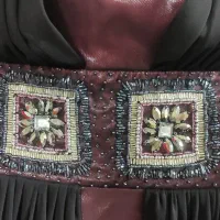 لباس مجلسی حریر سنگدوزی|لباس|ری, دولتآباد|دیوار