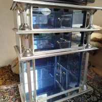 تلوزیون ال جی کاملا سالم و میز آلومینیوم سالم|تلویزیون و پروژکتور|کشکسرای, |دیوار