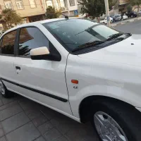سمند EF7 سفید در حد|خودرو سواری و وانت|قزوین, |دیوار