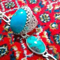 انگشتر دست بند نقره