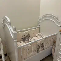 تخت کودک چوبی