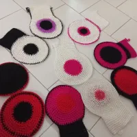 لیف های نخی و کاموایی ساده و زیبا