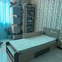 سرویس تخت نوجوان دارای محافظ لبه تخت جدا با تشک