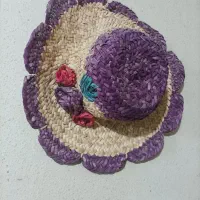 کلاه حصیری دست باف تزیینی|صنایع دستی و سایر لوازم تزئینی|اهواز, کوی مهدیس|دیوار