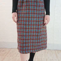 دامن پاییزه جنس شنل