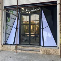 جوشکاری سیار سایبان. ساخت روف گاردن. پله. نما مدرن|خدمات پیشه و مهارت|اهواز, کیانپارس |دیوار