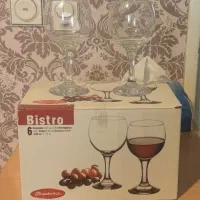 گیلاس خوری کریستال برند Bistro زیر قیمت|ظروف سرو و پذیرایی|تهران, آجودانیه|دیوار