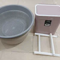 سطل زباله پدالی ، آبکش ، لگن ، ظروف آشپزخانه|لوازم نظافت|رشت, کوی مهر|دیوار