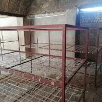 طبقه فلزی|کتابخانه، شلف، قفسههای دیواری|نیریز, |دیوار