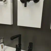هانسه تمام مشکی ست شیرآلات