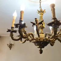 لوستر برنجی
