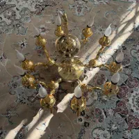 یک عدد لوستر پنج شاخه ده شعله