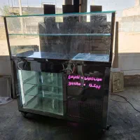 یخچال تاپینگ میزکاری ویترینی