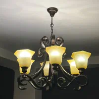 لوستر ۶ شعله